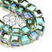 仿进口水晶立方珠子4MM方糖 爆款项链珠 玻璃配件diy材料图