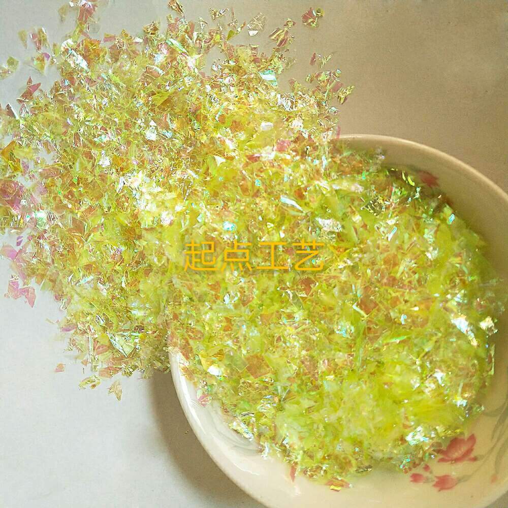 Colorful Shards, Shell Paper