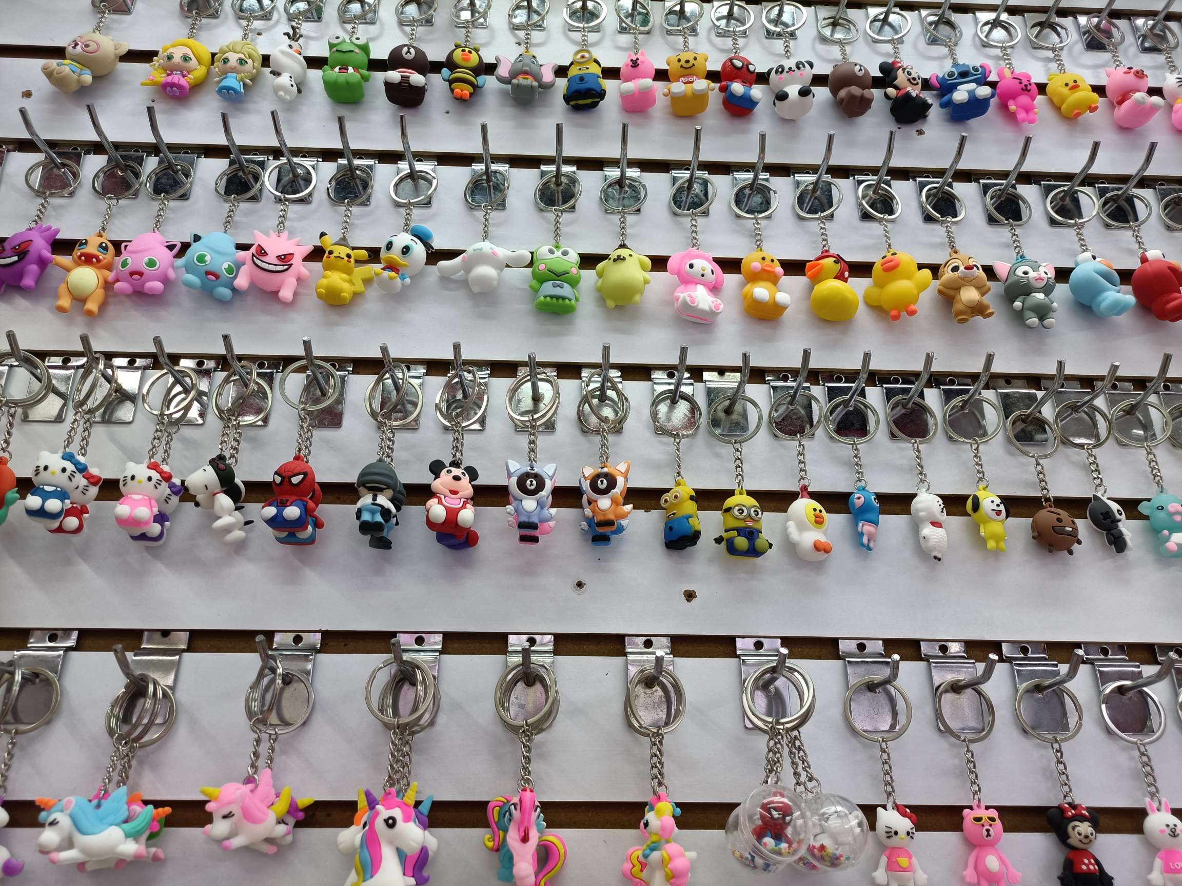 Keychain plush toy Specification image