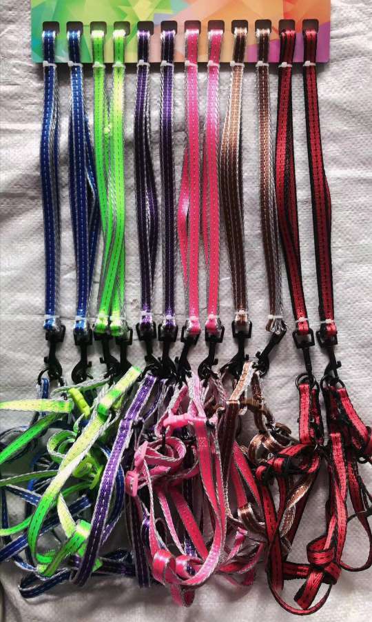 1.0和1.5花布宠物宝宝胸背带，牵引绳，款式多多，反光带，贴布，花布，尺寸齐全，欢迎选购！红外详情图10