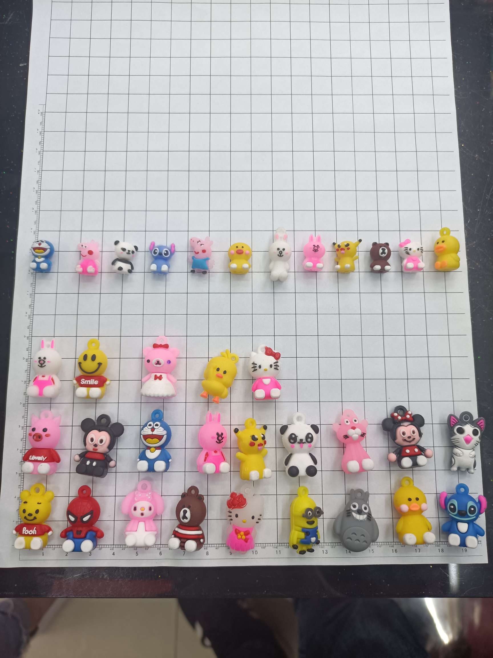 PVC small figurines Specification image