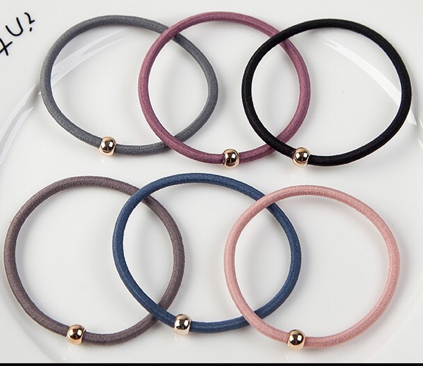 03 Gold bead Rubber band