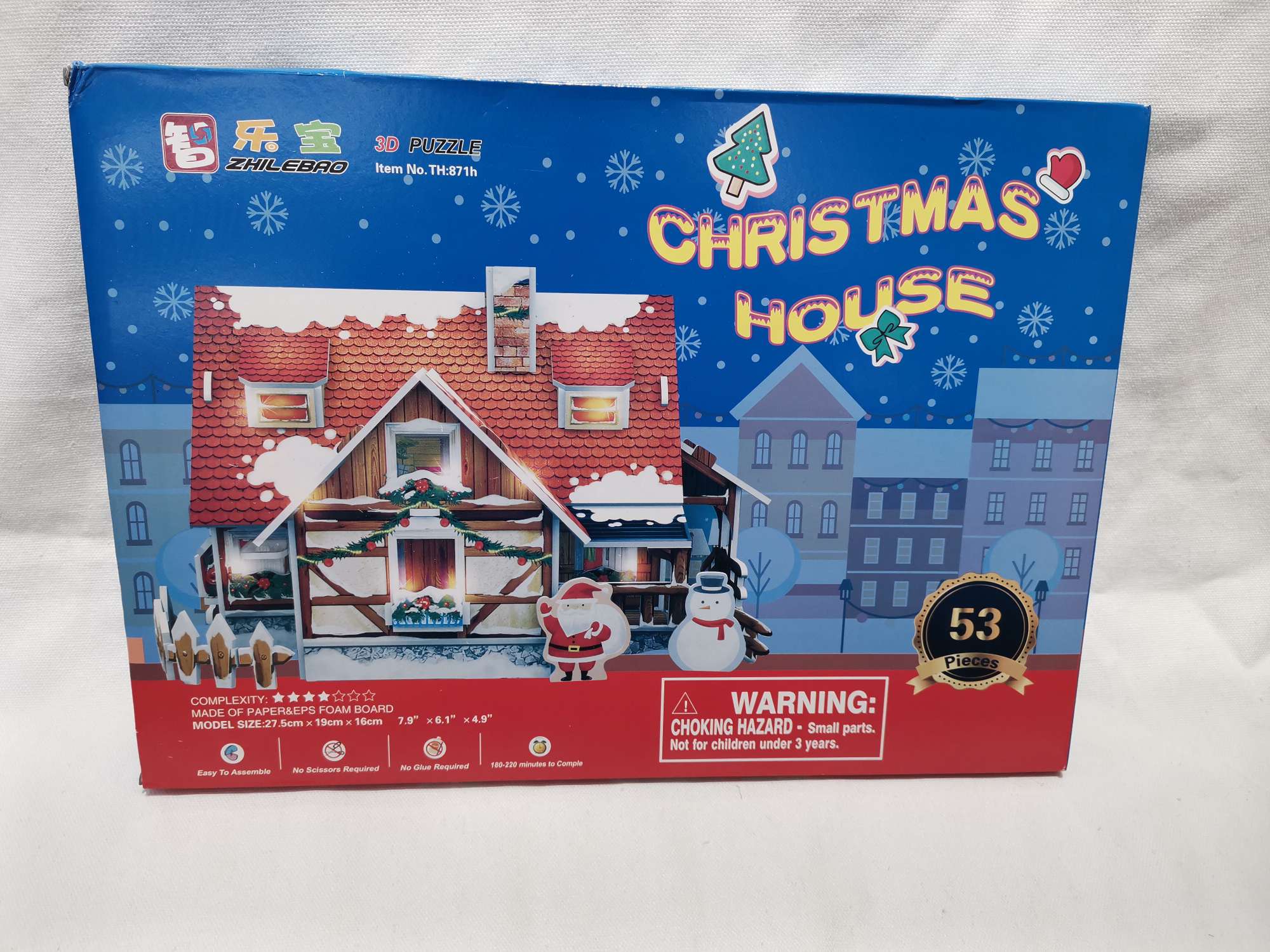 DIY puzzle assembly model Christmas Toy promotional gifts adult toys gift gifts