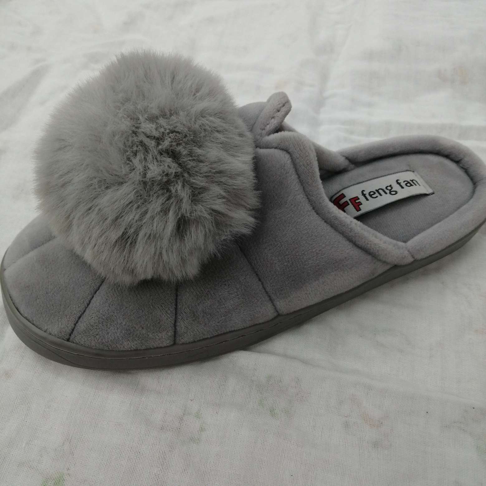 Freight self-care cotton luff rabbit ears lovely quality cotton luff warm winter thumbnail