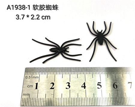 Soft rubber spider details Picture