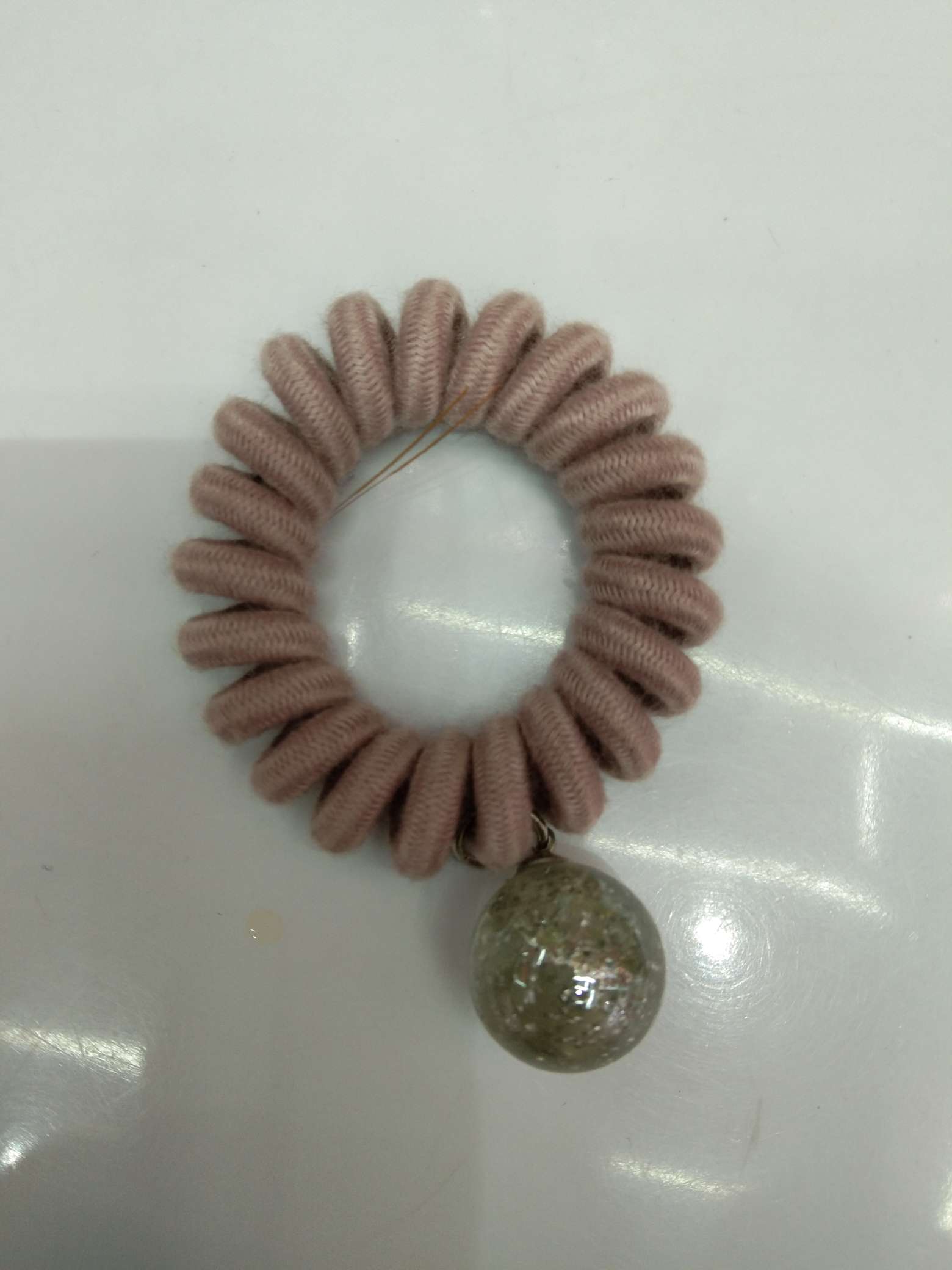 Telephone lines with ten rings of beads thumbnail