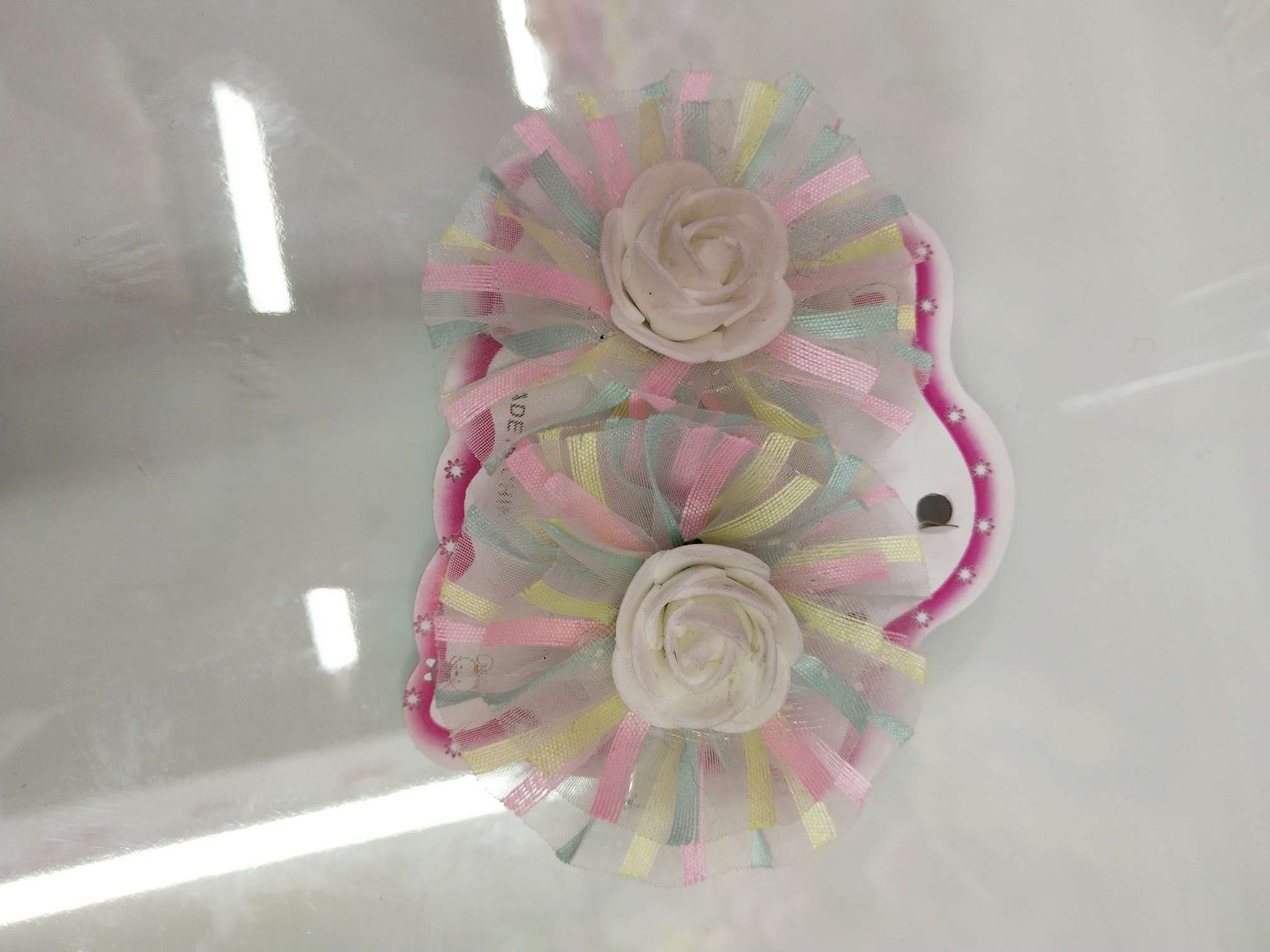 Pressed foam flower thumbnail