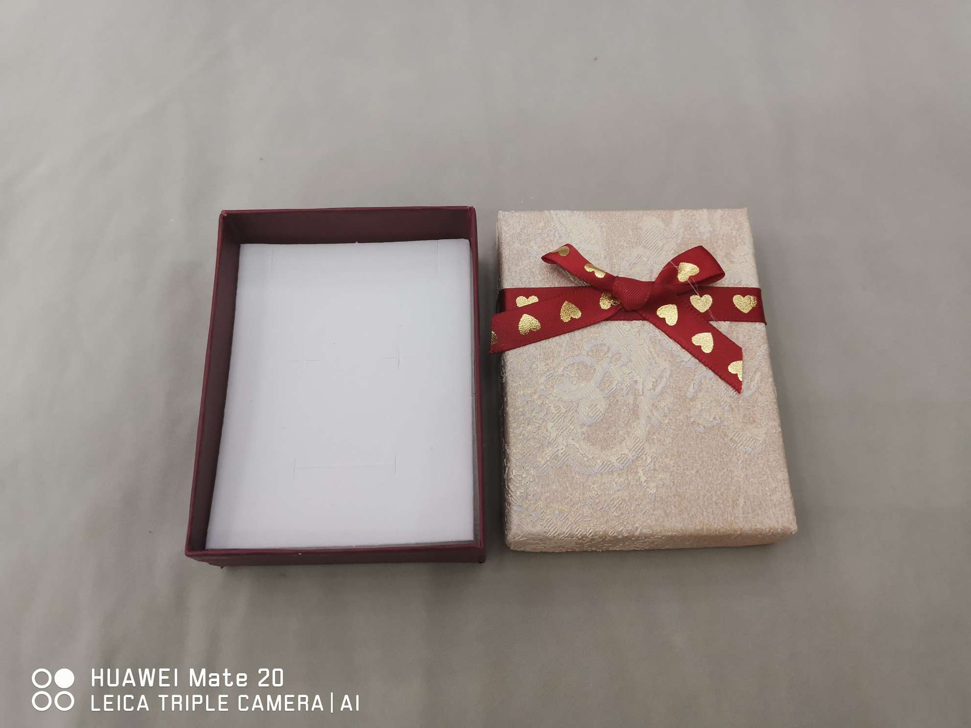 Lid Paper Box Bow Jewelry Storage Box Earrings Pendant Hair Clip Silver Wrapping Gift Gift Box Box Application Scenario