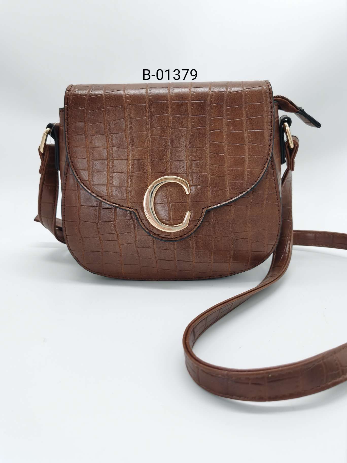 Web celebrity women's bag 2020 crocodile style one-shoulder cross-body bag thumbnail
