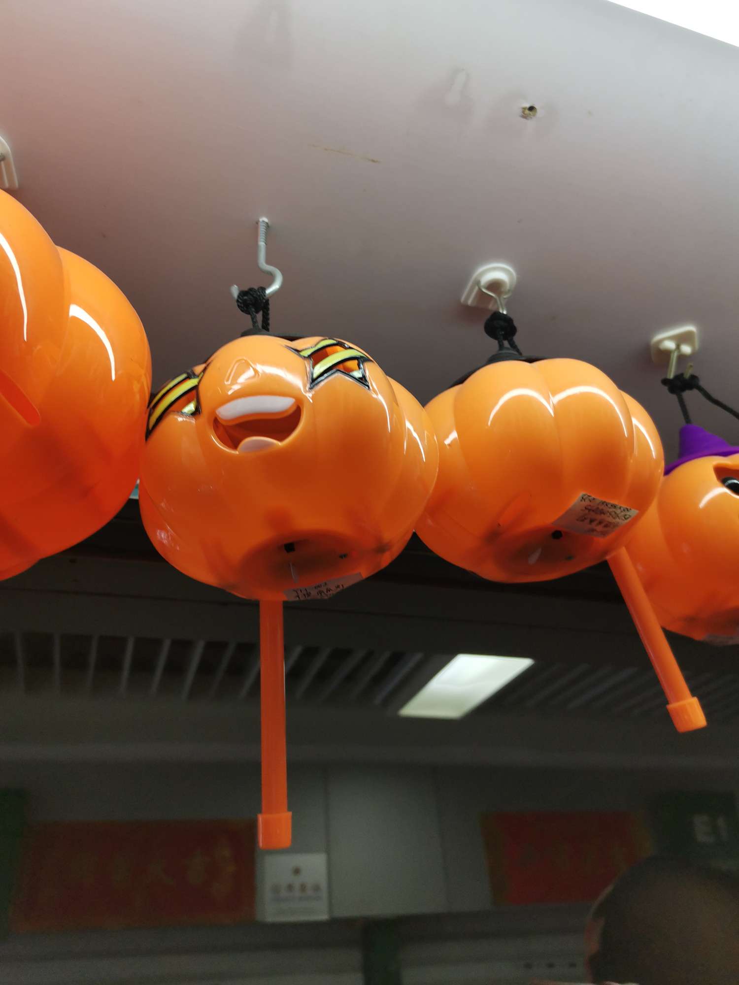 手提南瓜灯新款万圣节的南瓜 