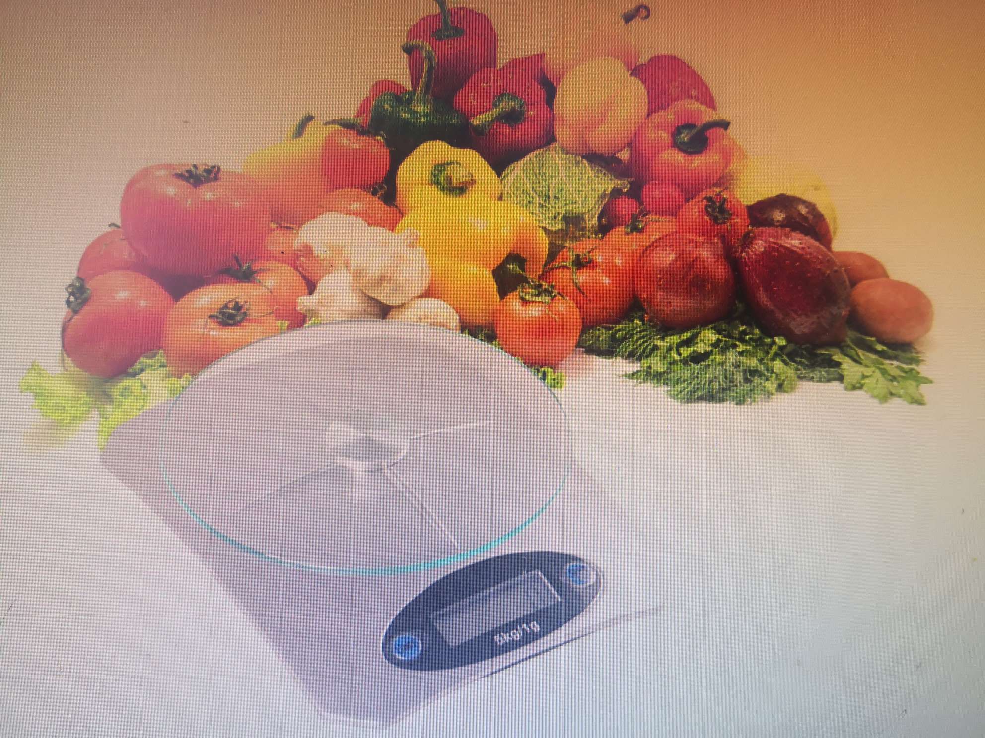 Electronic kitchen scale