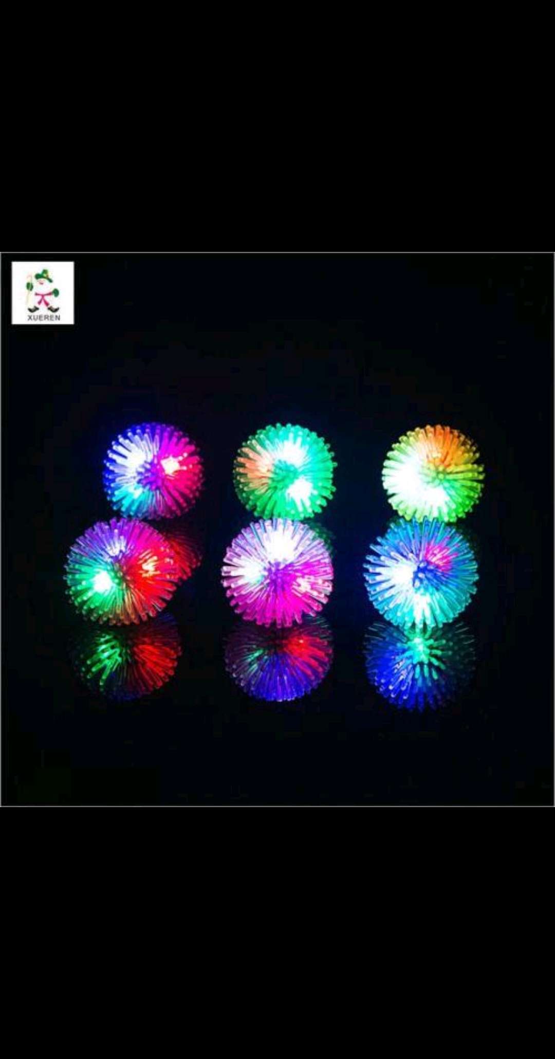 毛毛发光戒指 闪光毛毛硅胶软胶戒指 手指灯 LED毛毛戒指灯