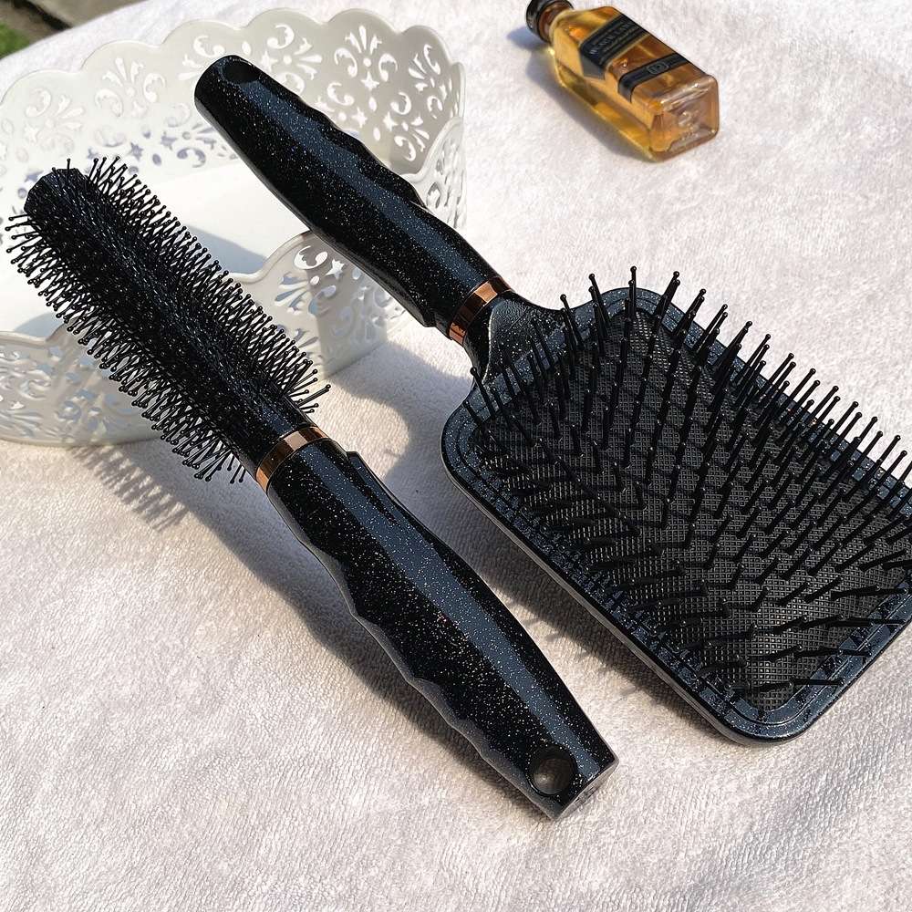 现货地摊批发 按摩梳珠光漆梳子 保健气囊梳 美发梳 卷发梳顺发梳详情图7