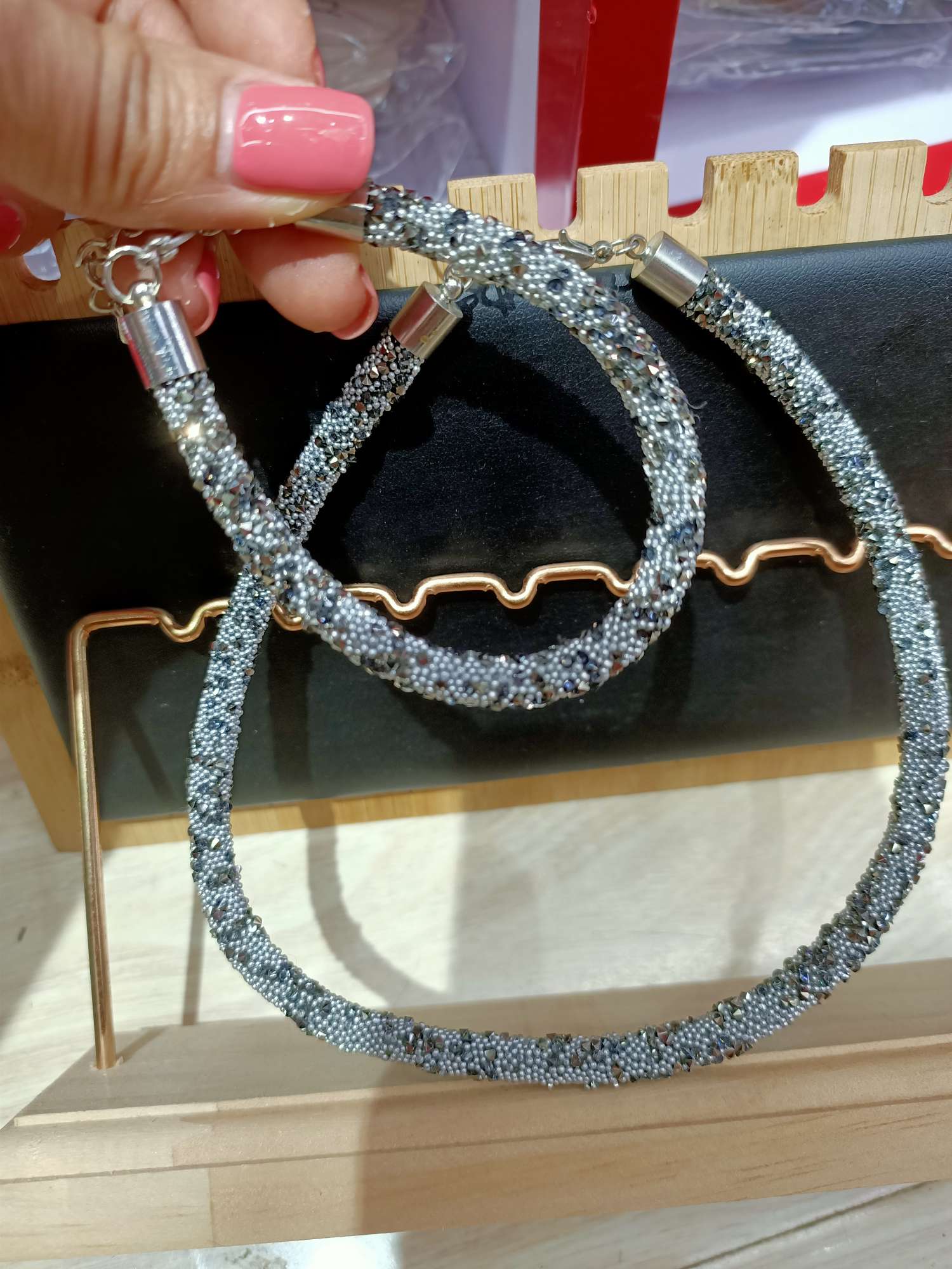 米珠钻管套链细节图