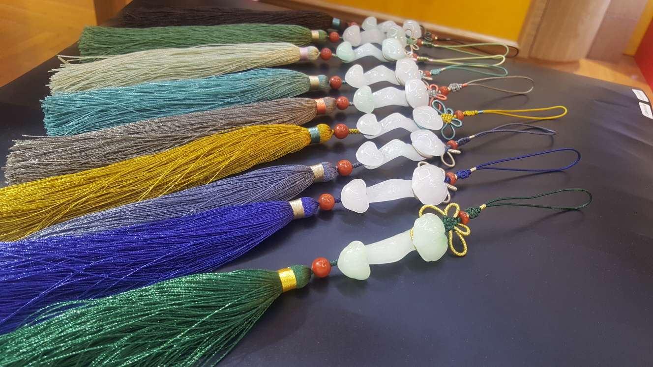 Jade ruyi handicraft pendant details Picture