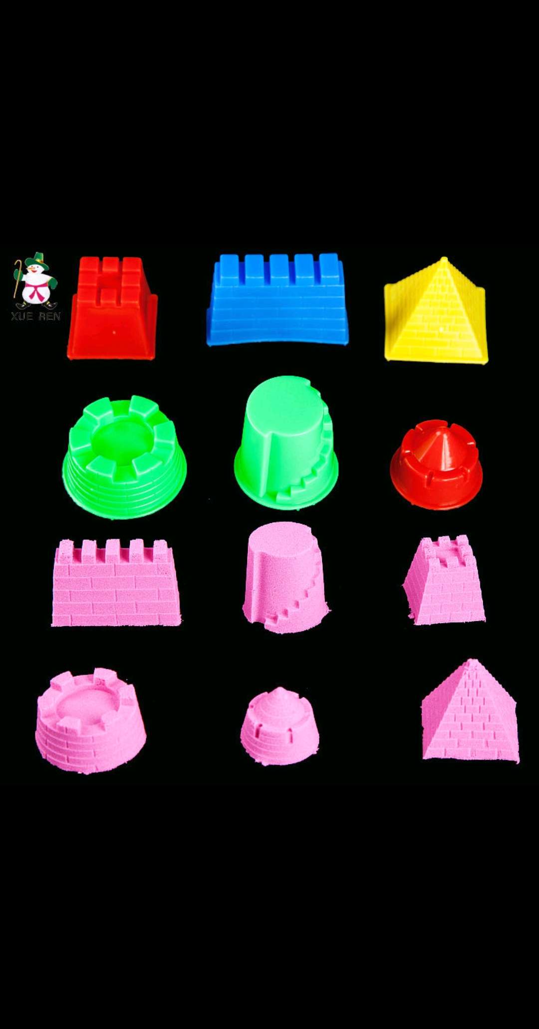 玩具沙 自由套装批发模具 diy流动呼吸沙 儿童益智玩具厂家