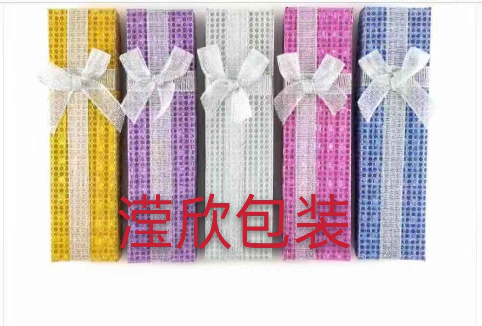 Jewelry box Colorful bow bookmark box packing gift box thumbnail