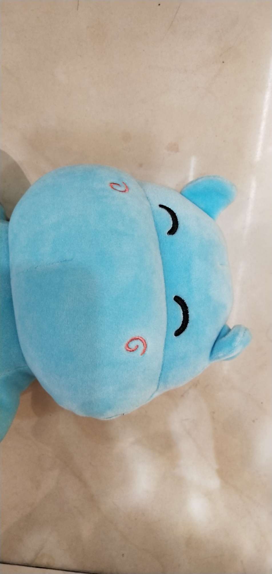 Wholesale of raspberry hippopotamus plush toy claw machine figurines details Picture