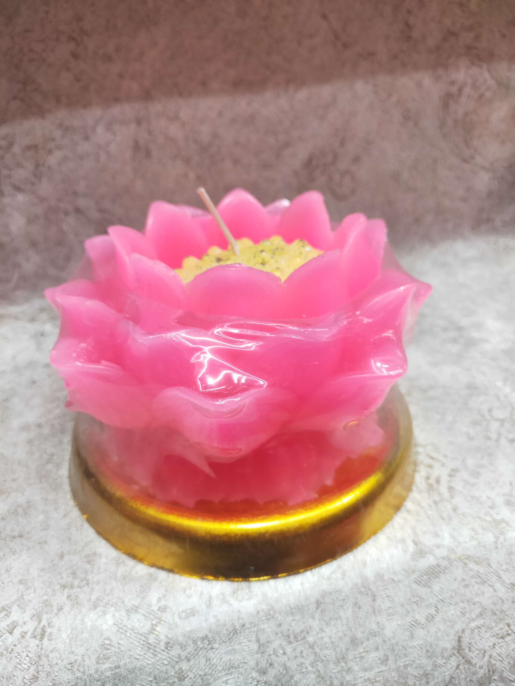 No. 4 consecutive flower candles, gifts, handicrafts, candles, lotus lanterns