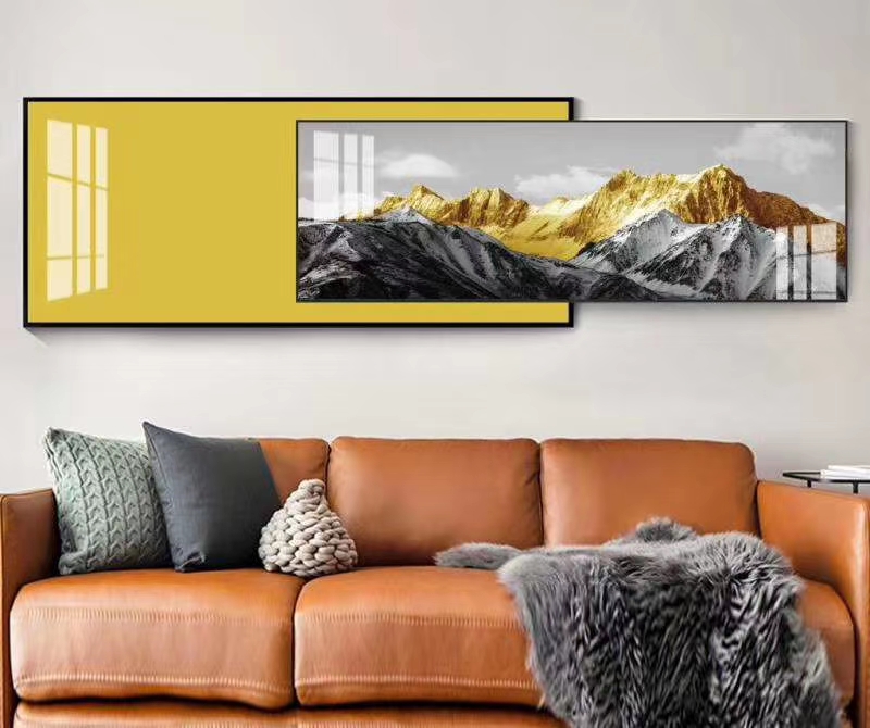 Home decoration paintings, bedside paintings, sofa background pictures Application Scenario