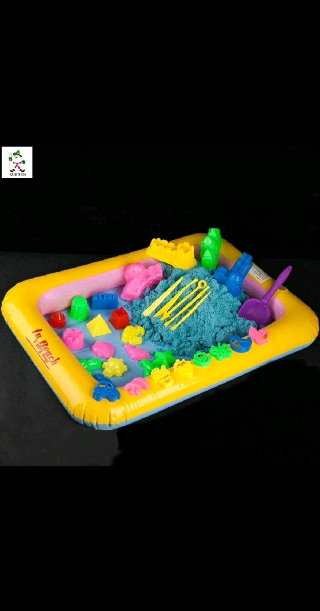 雪人玩具沙 益智魔力6斤套装沙 儿童DIY玩具沙 塑形泥盒装厂家