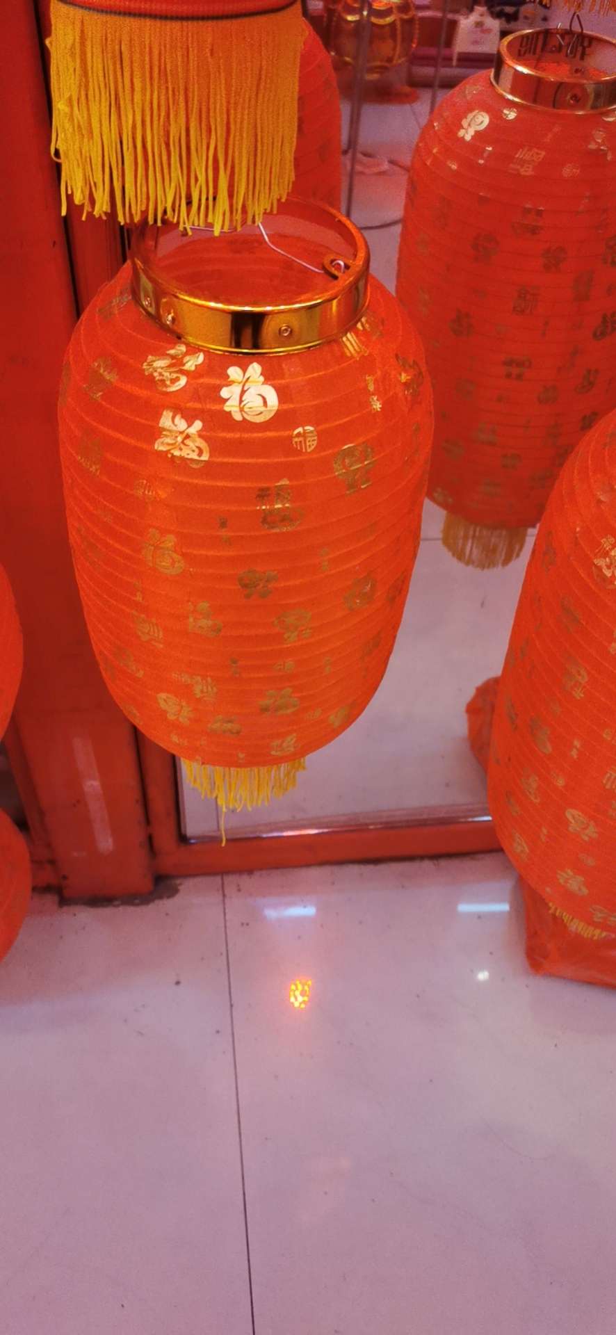 7号植绒恭喜发财挂件详情3