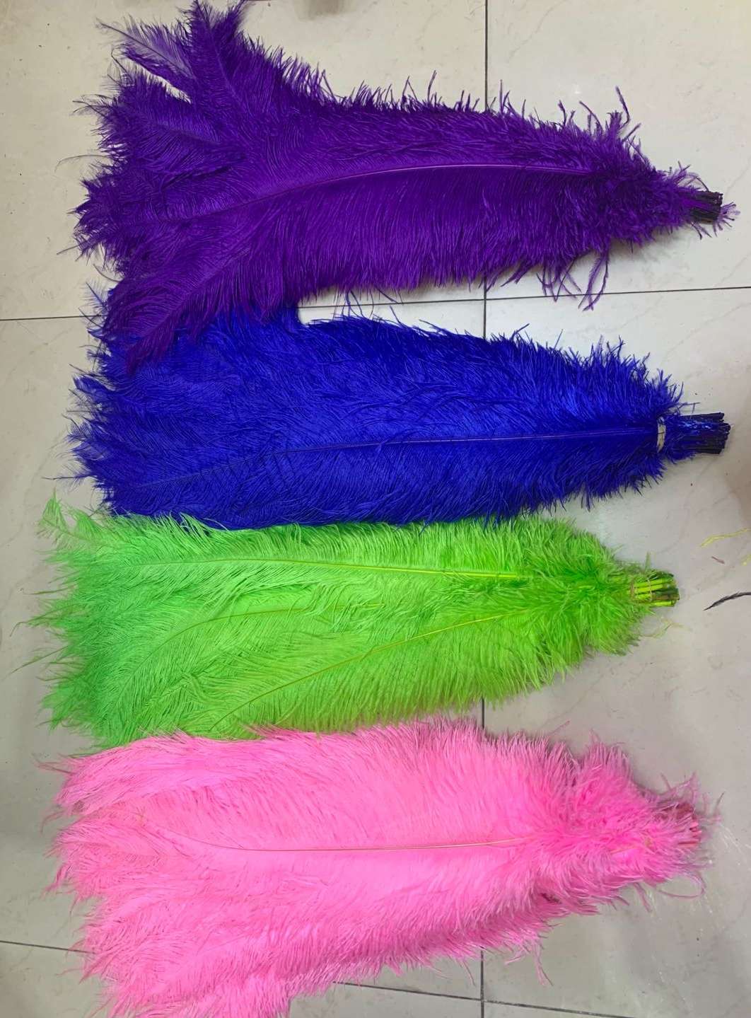 进口鸵鸟毛羽毛装饰园艺婚庆饰品配件装饰产品图