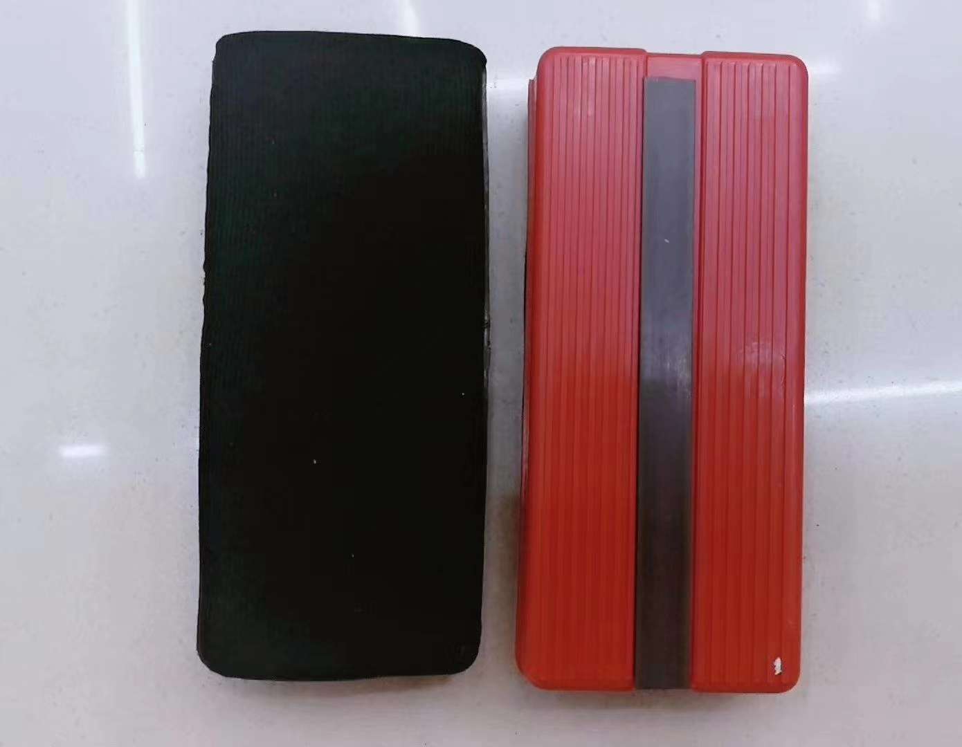 Wholesale and retail magnetic flannelette whiteboard eraser thumbnail