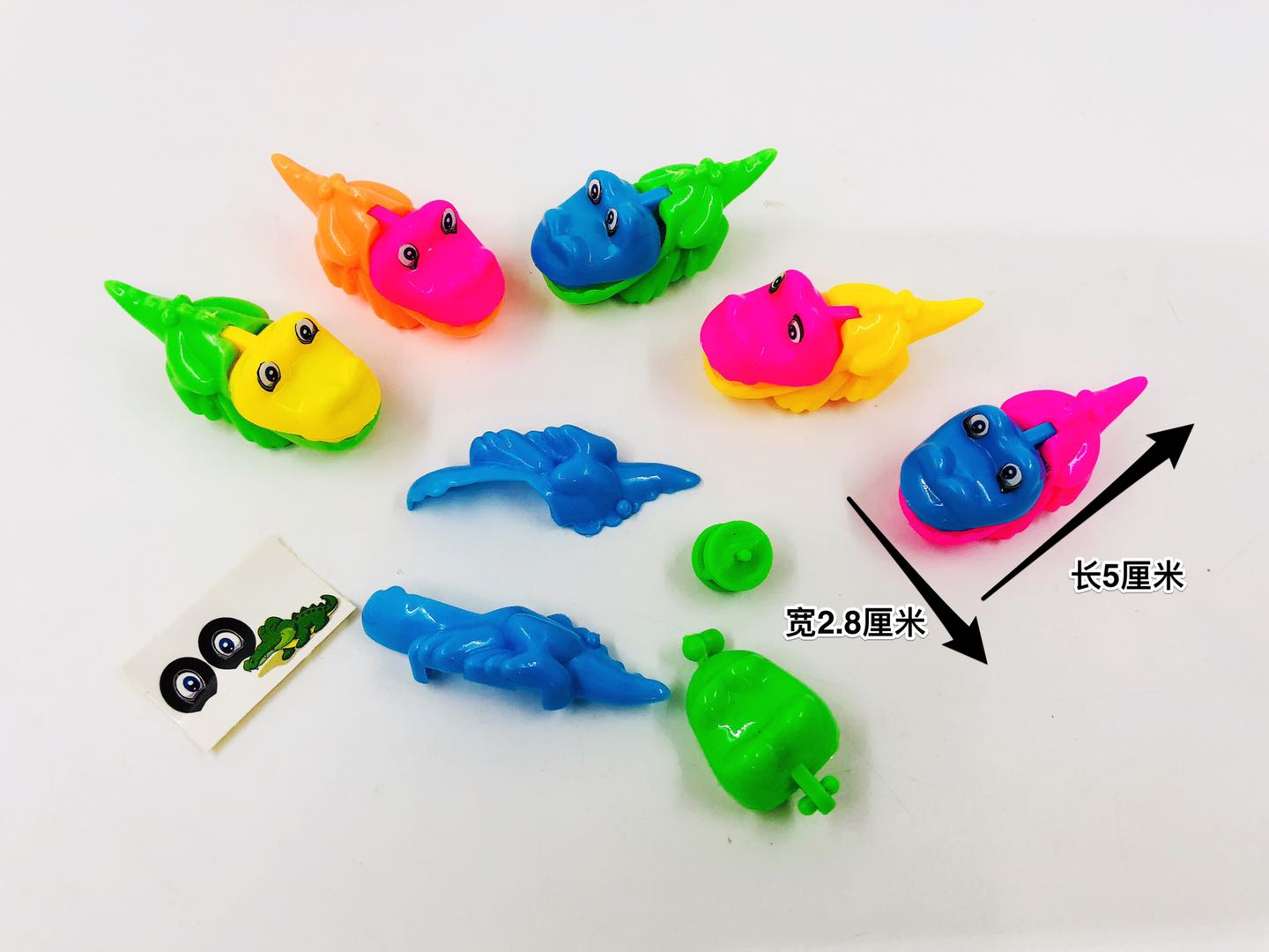 Plastic crocodiles thumbnail