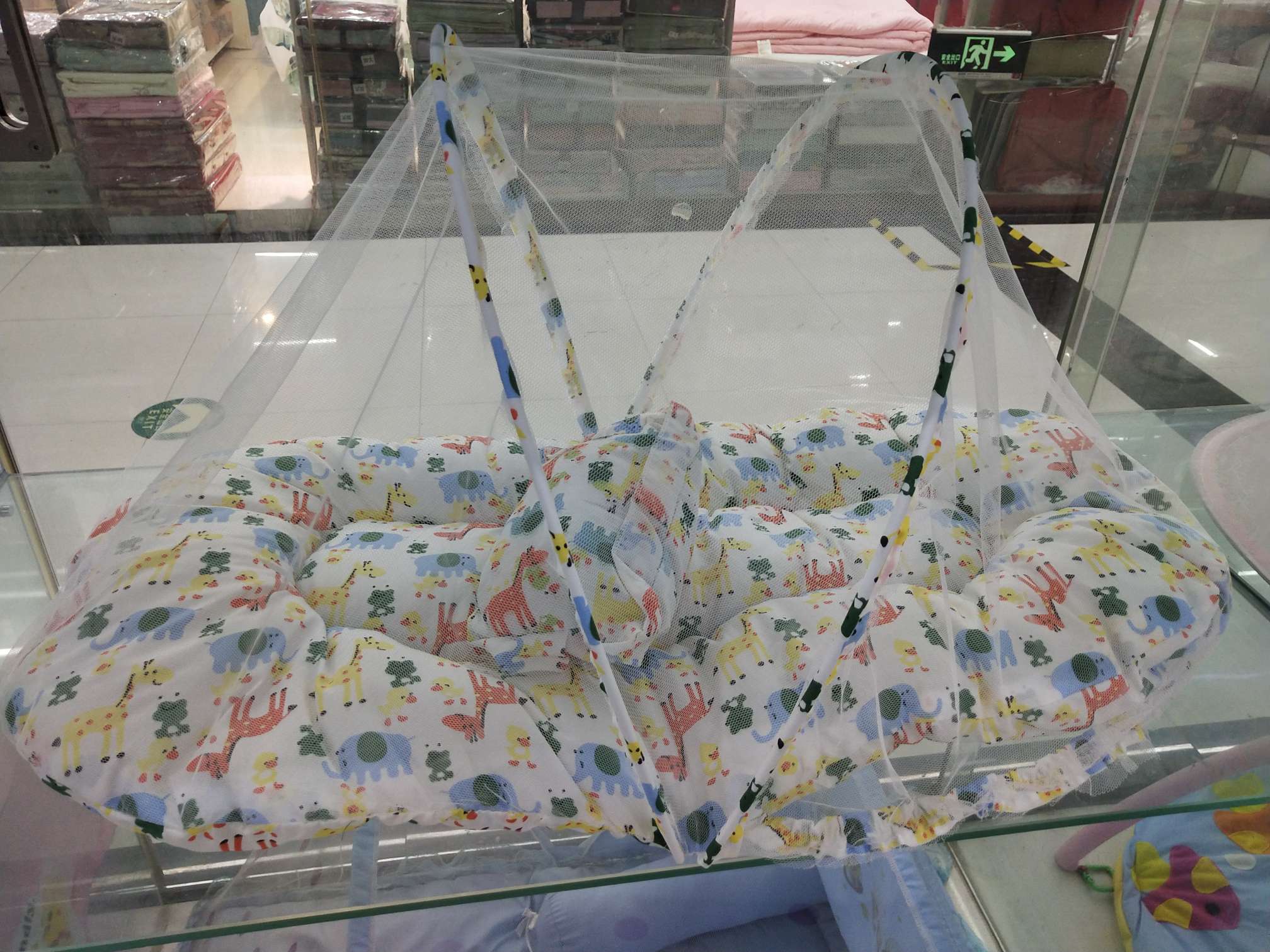 Baby Mosquito Net Crib Summer Nap Baby Three-Piece Suit Color
