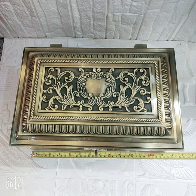 锌合金特大号奢侈骨灰盒殡葬用具丧葬品骨灰坛骨灰盅青古铜高端