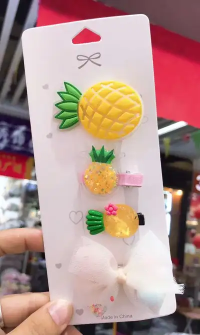Cute Fruit Hairpin For Kids