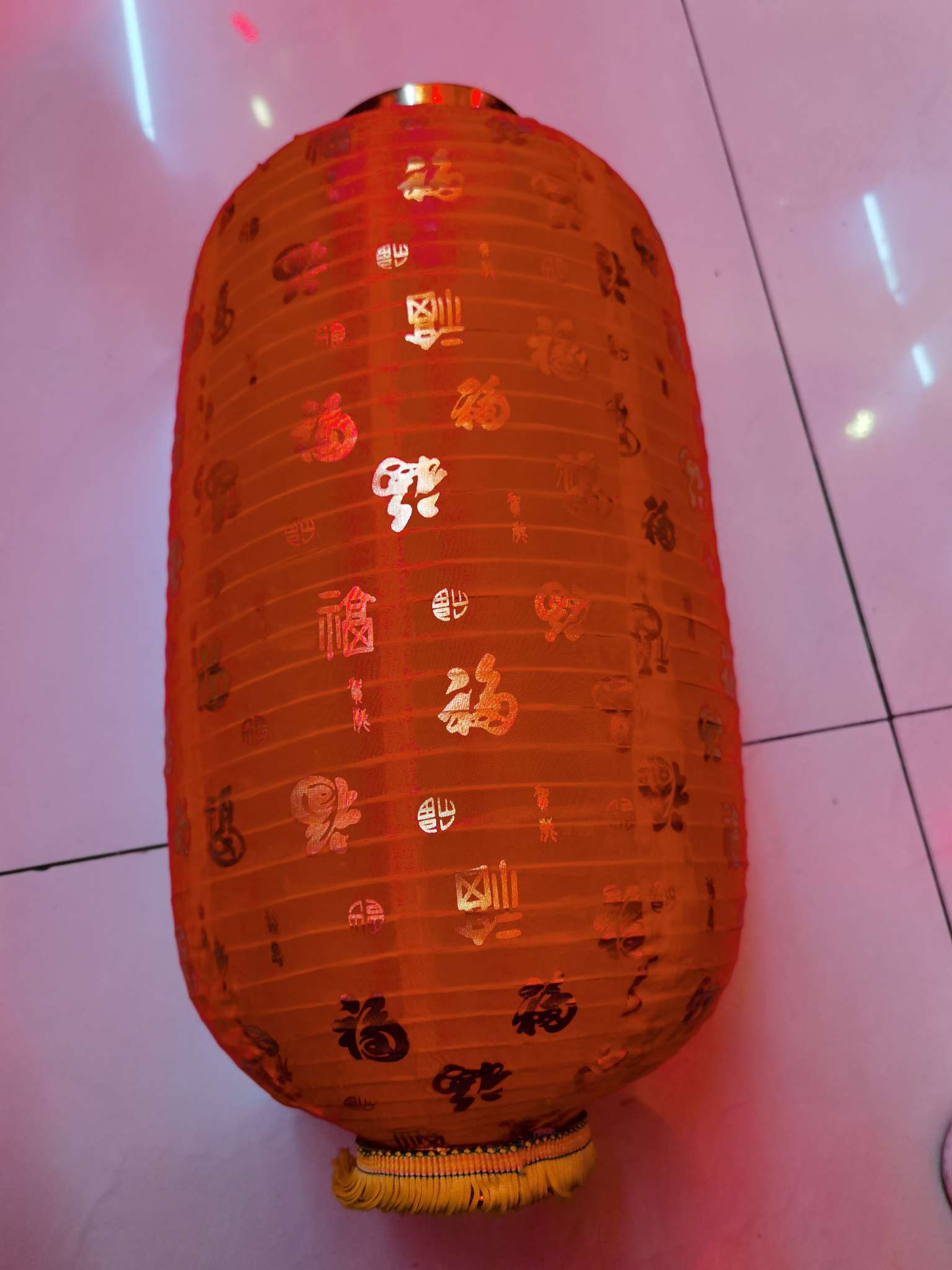 7号植绒恭喜发财挂件详情1