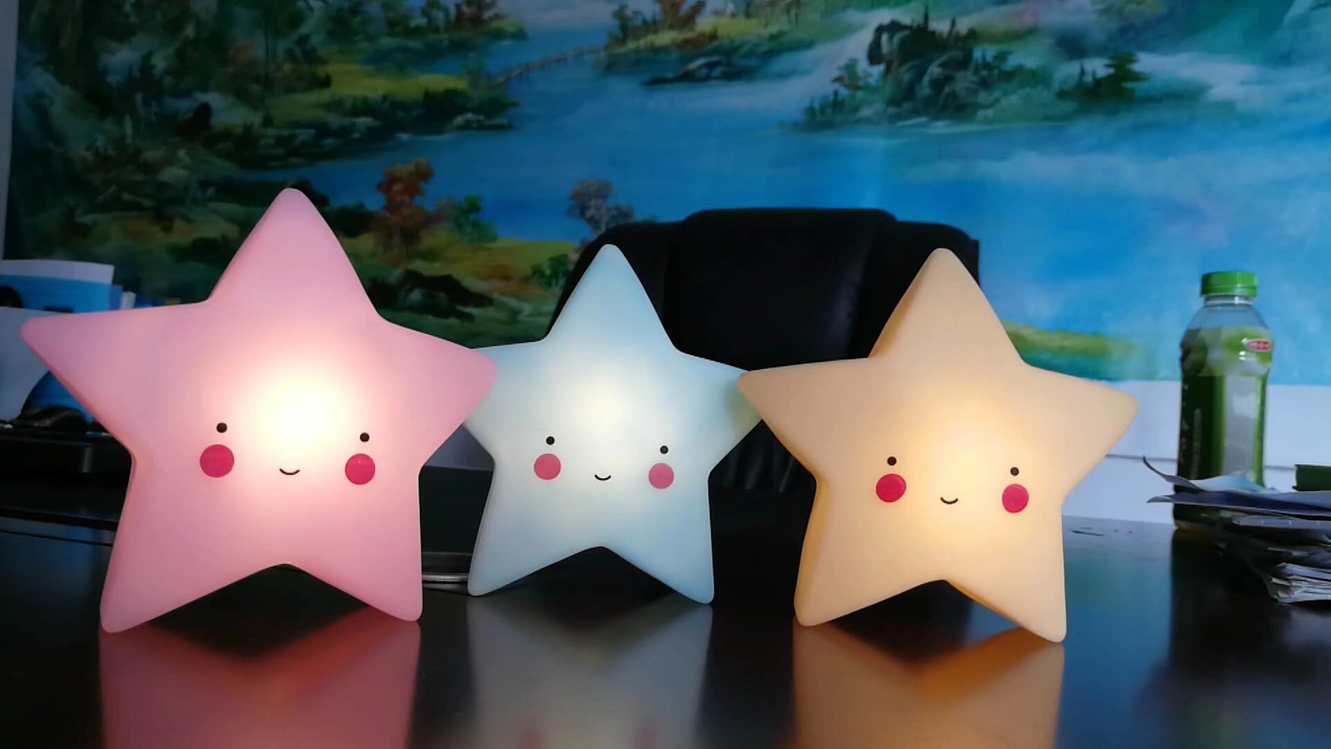 Enamel star lamp thumbnail
