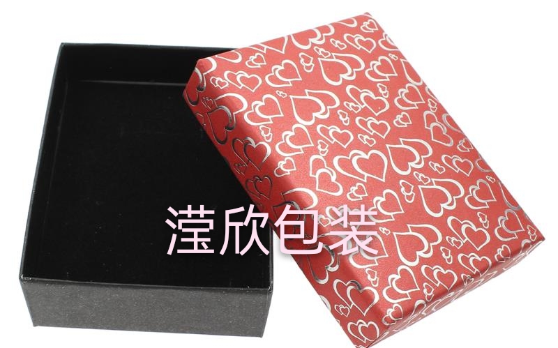 Jewelry packing gift box packing heart necklace box thumbnail