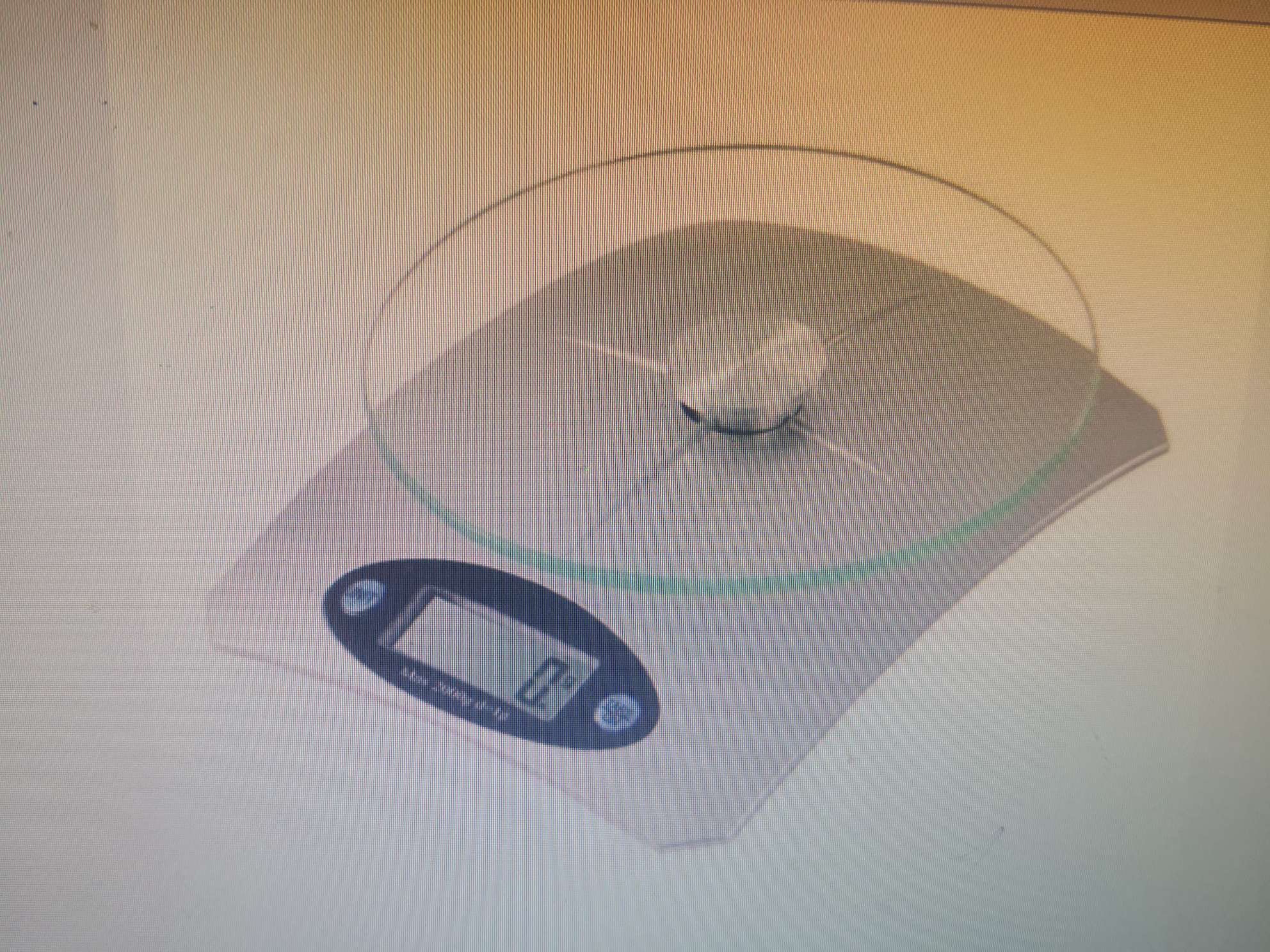Electronic kitchen scale details Picture