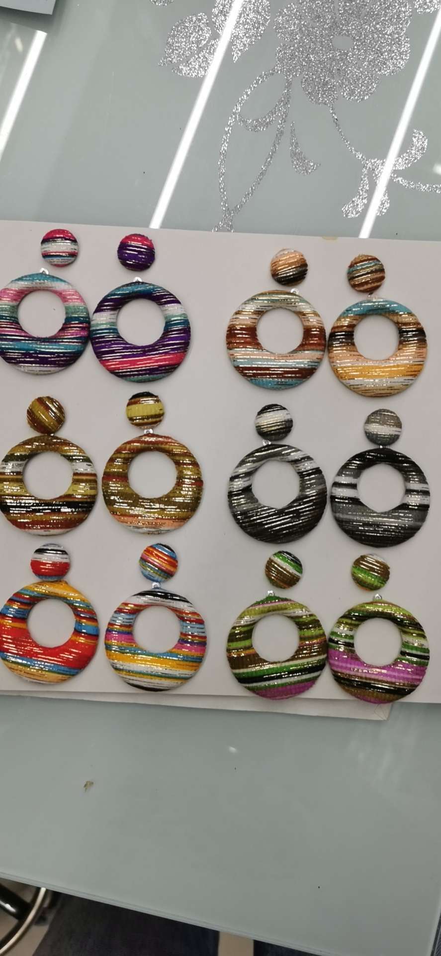 Striped cloth 5.8 half circle thumbnail