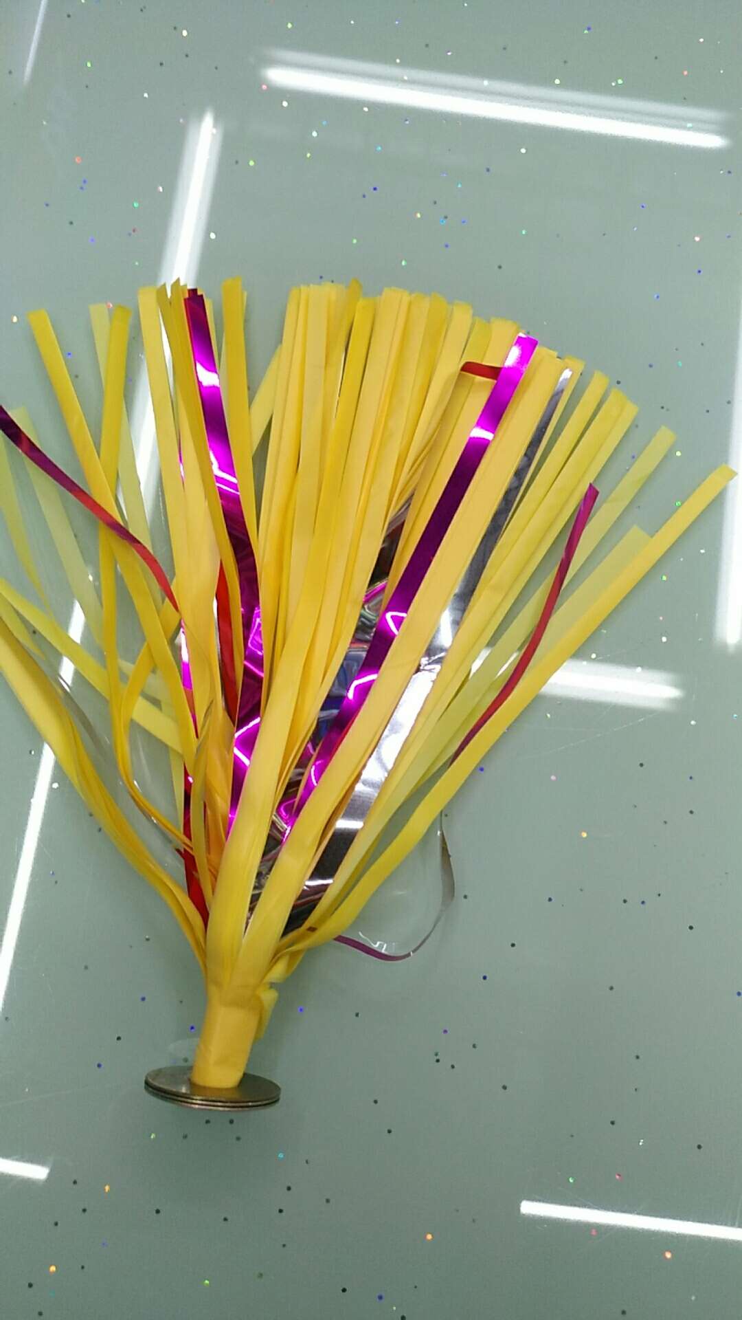 亮丝塑料毽子产品图