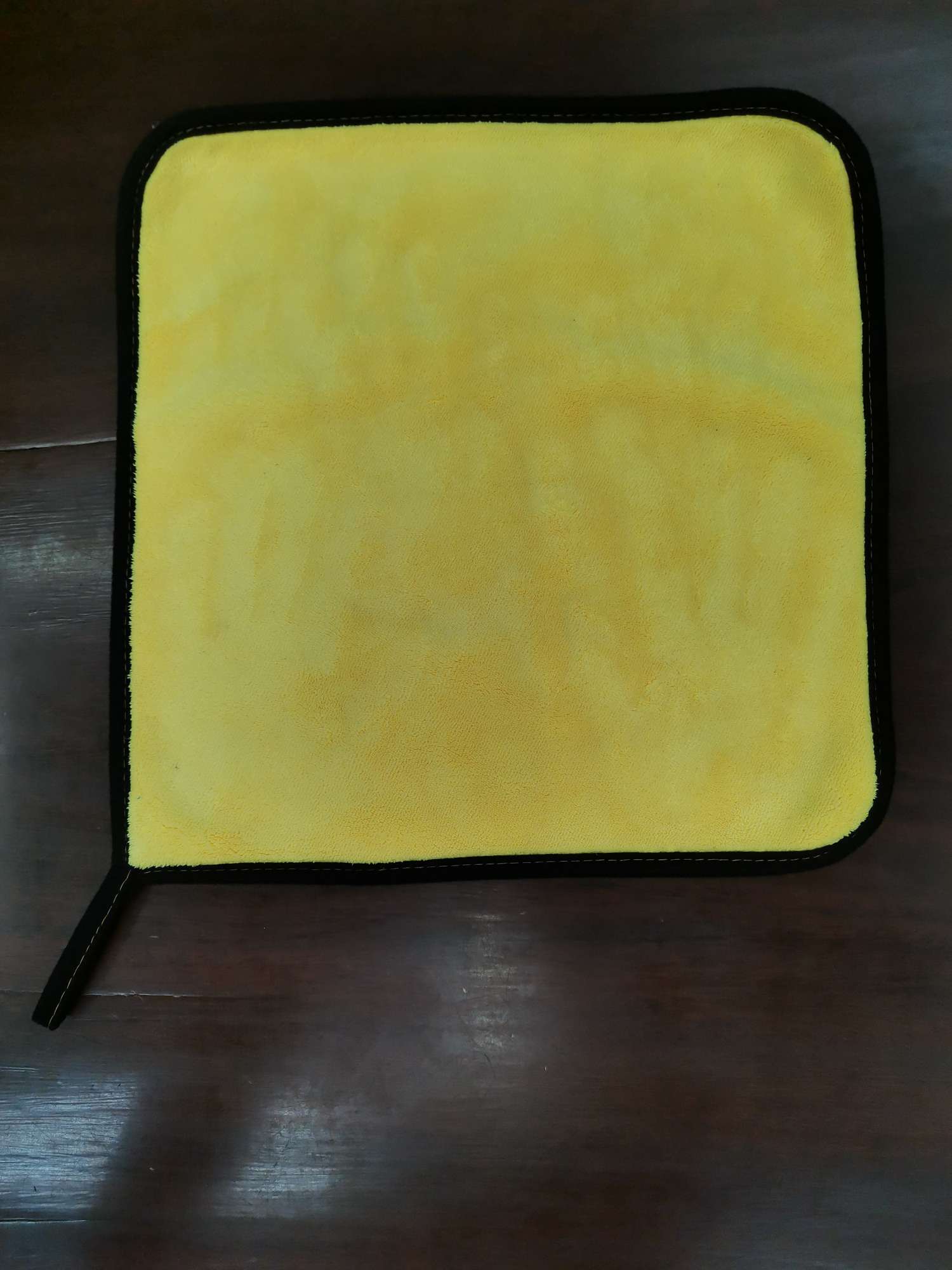 Youdaoplaceholder0 LZ-160 Jieli bamboo 800 yellow and gray double bread edge hanging rope design, special for car washing and waxing 扠 glass household multi-functional cleaning towel 30-30