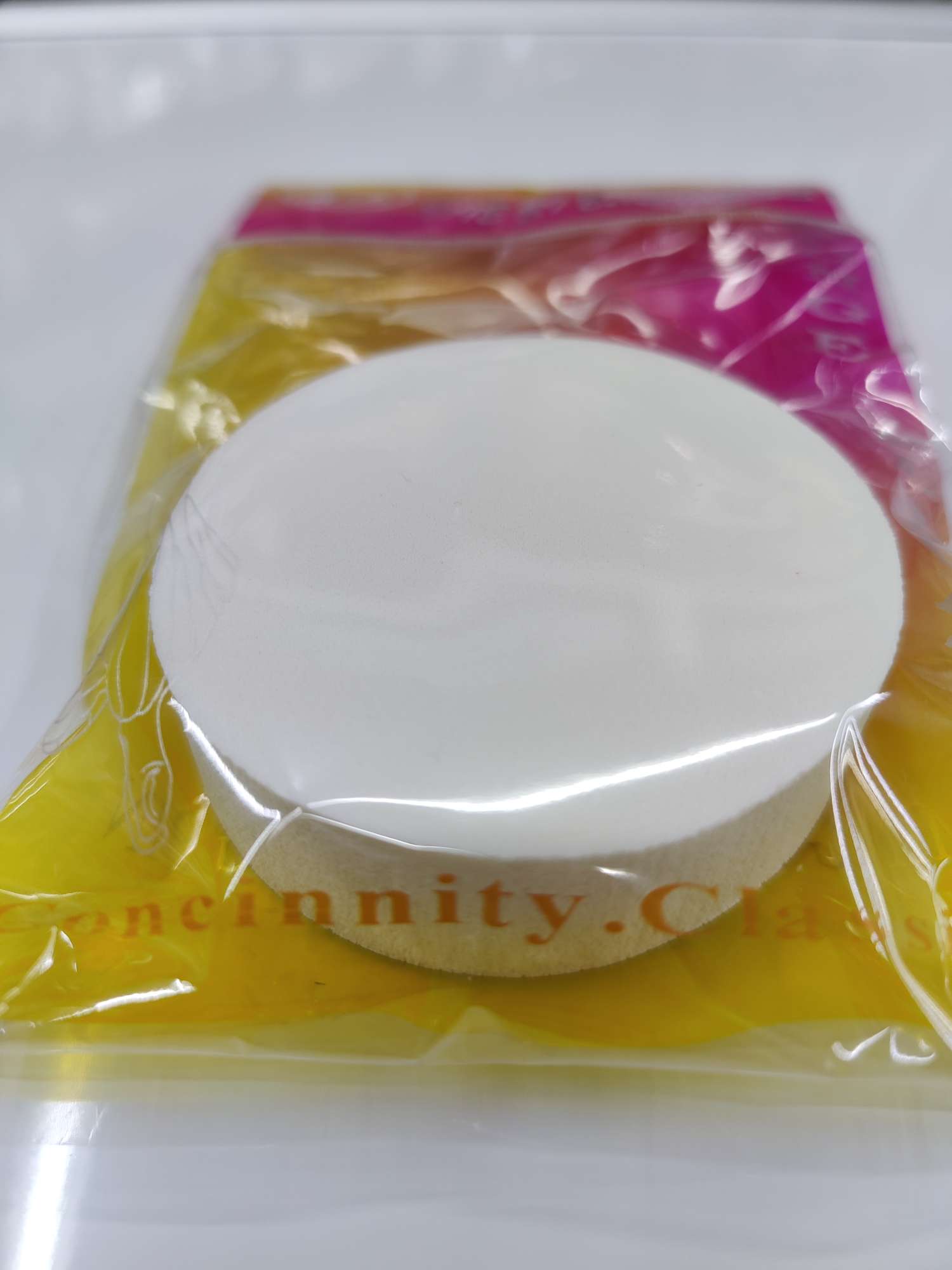 加厚白扑BB粉扑单片装不吃粉化妆工具细节图