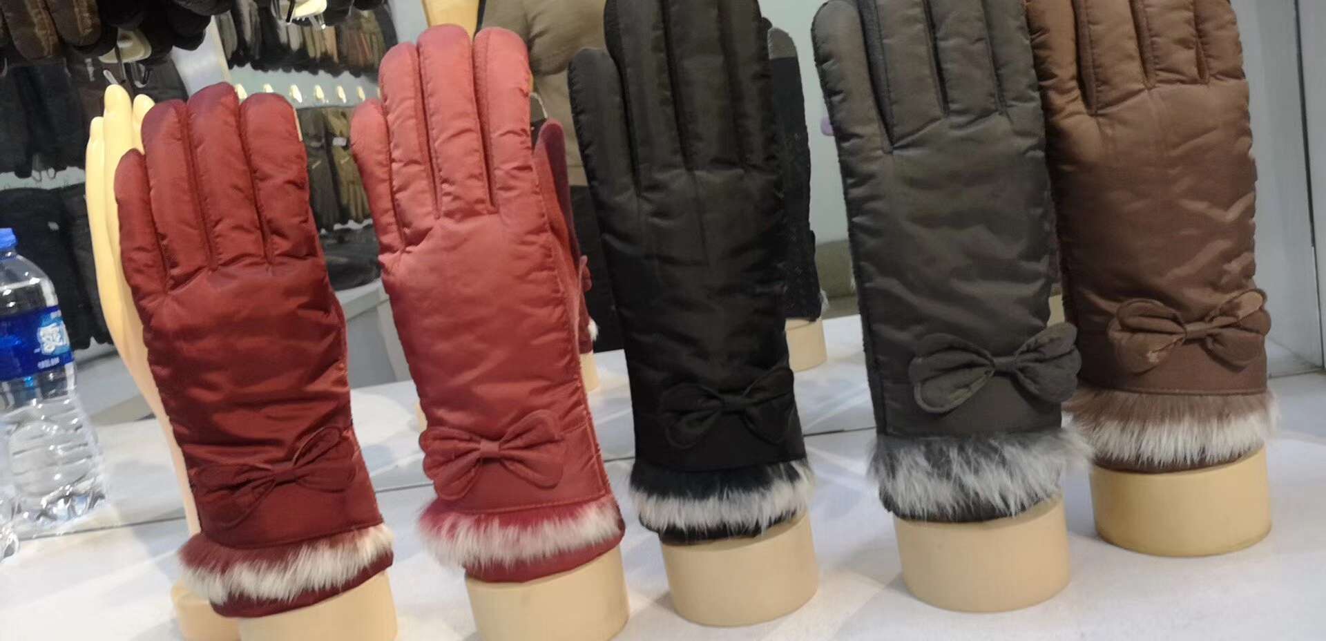 女士AB版韩式休闲触摸屏防水防风防寒手套。。。详情图4