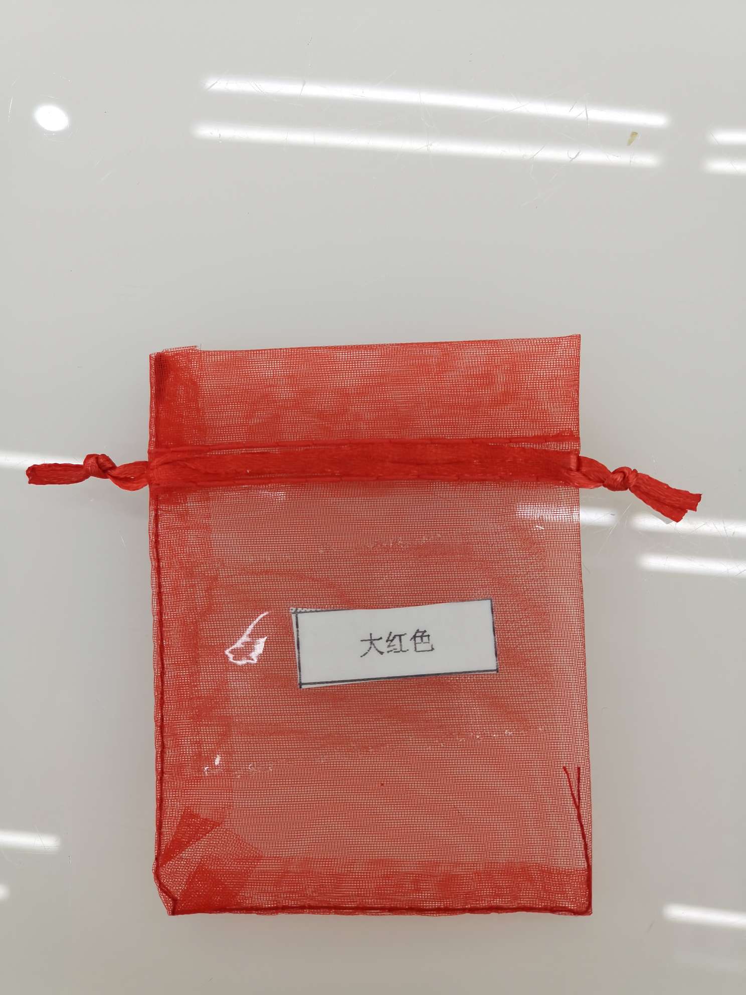 纱袋礼品袋 9*12cm 大红色