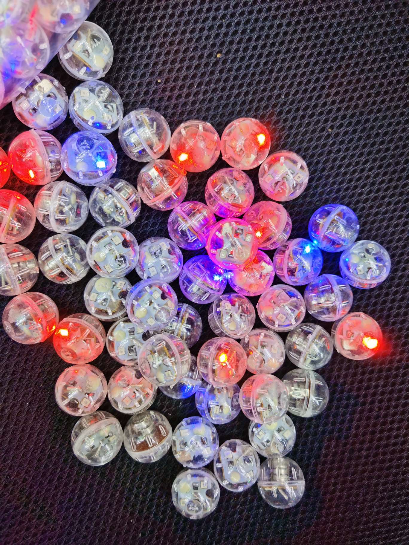 震动发光圆球机芯灯头led现货供应pe充气棒玩具配件详情图7