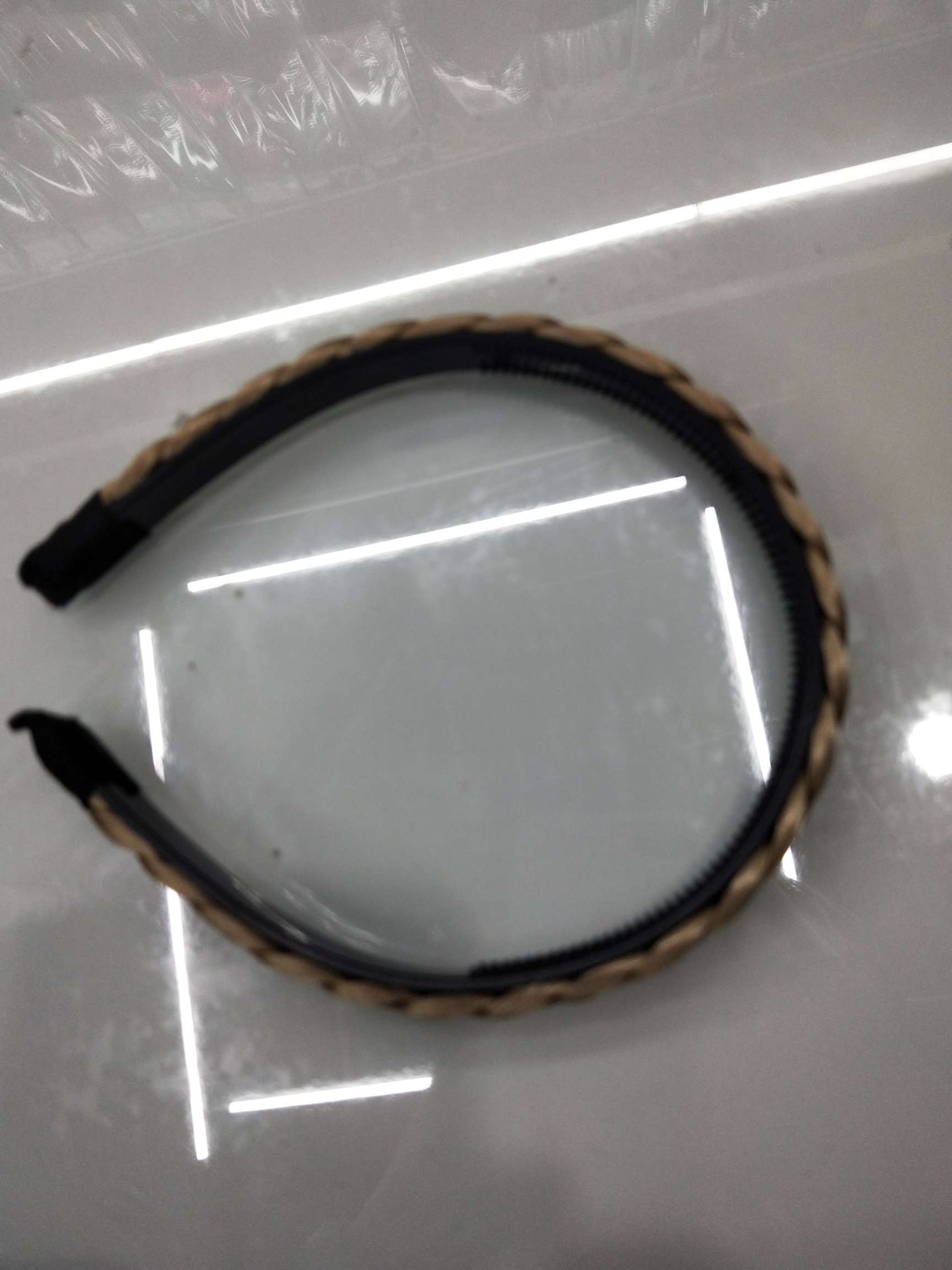 Plait head buckle single braid high temperature silk wig