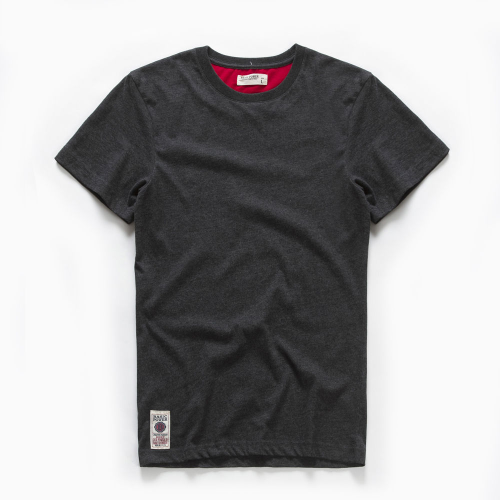 High-end men's T-shirt, slim, pure cotton, sweat-absorbing, quick-drying, trendy bestseller, comfortable Specification image