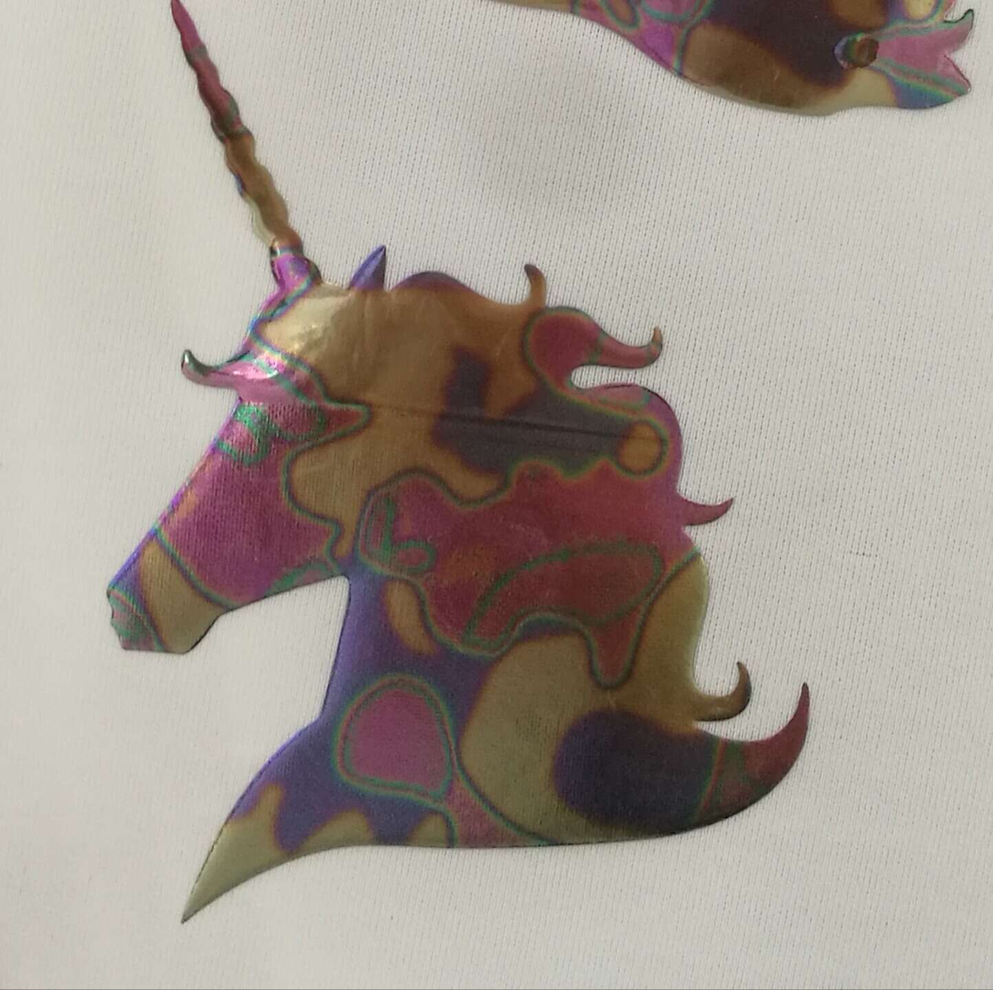 Unicorn laser engraving film heat transfer hot stamping and hot stamping graphics undefined