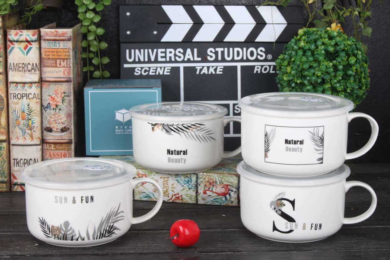 MFJJ夏威夷之恋泡面碗