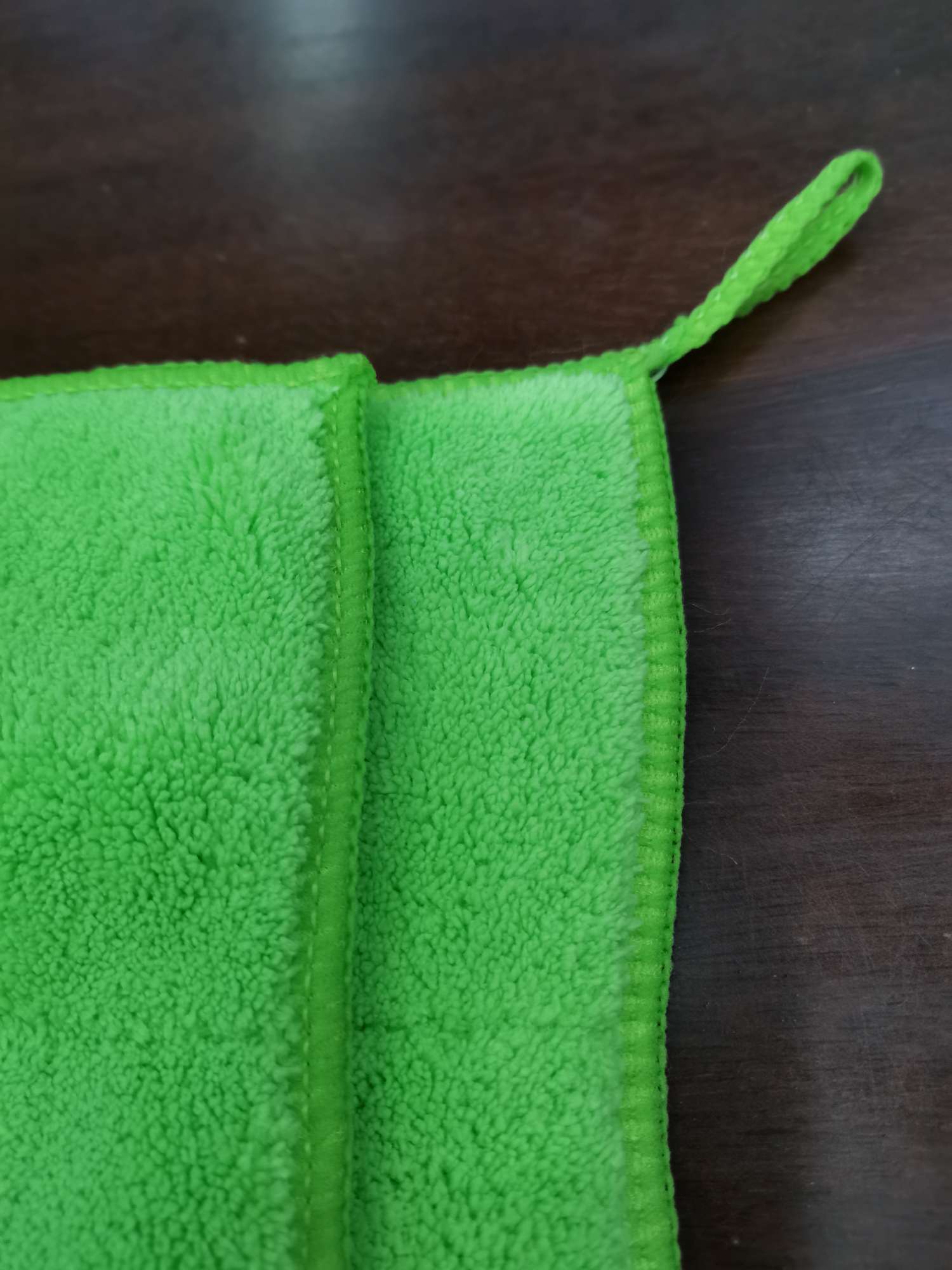 Youdaoplaceholder0 LZ-159 Jieli bamboo double-layer combination green 25-30 thickened with lantiard household 扠 floor cleaning towel coral fleece super soft absorbent durable 扠 car 扠 glass details Picture