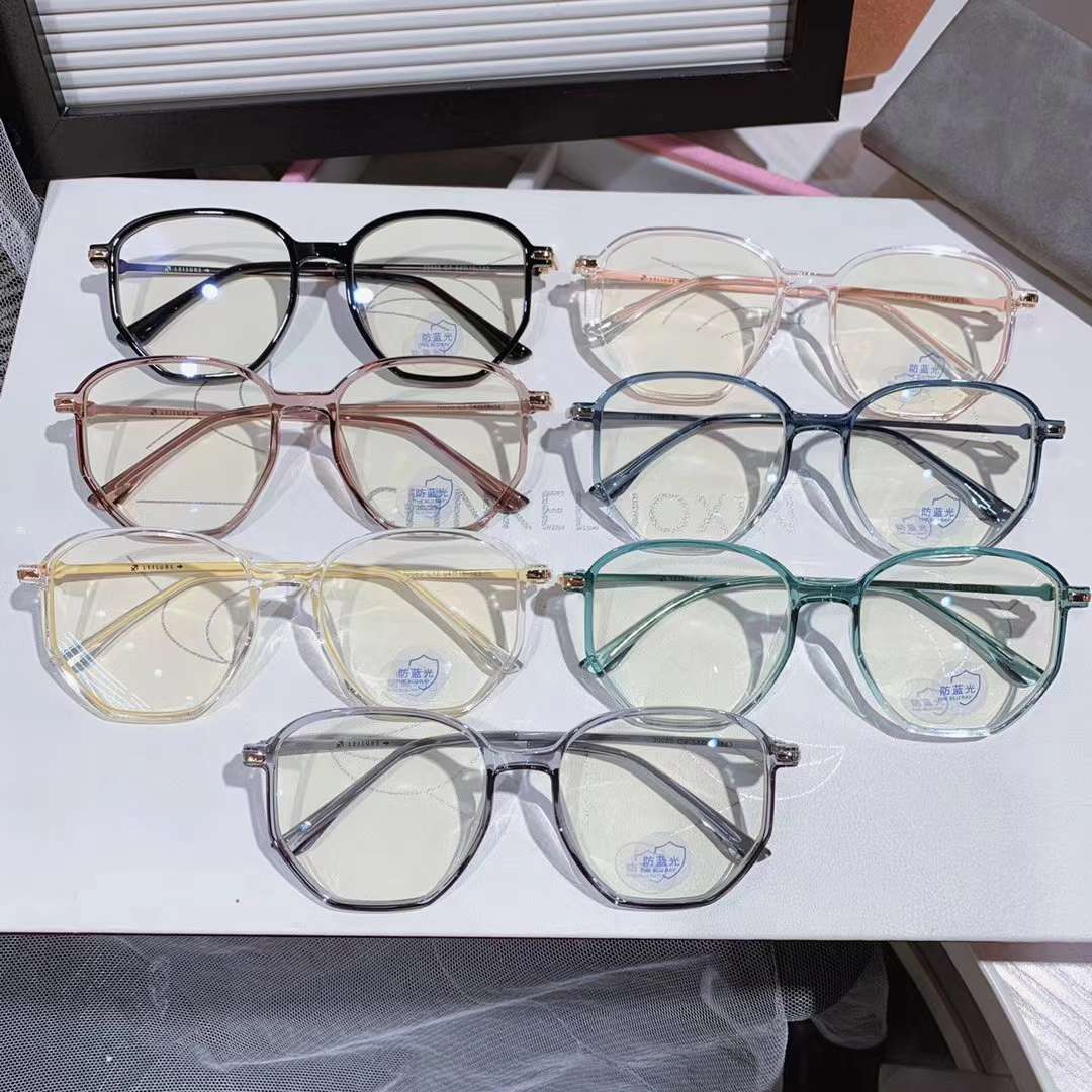 婷4韩版眼镜防蓝光护目镜成品