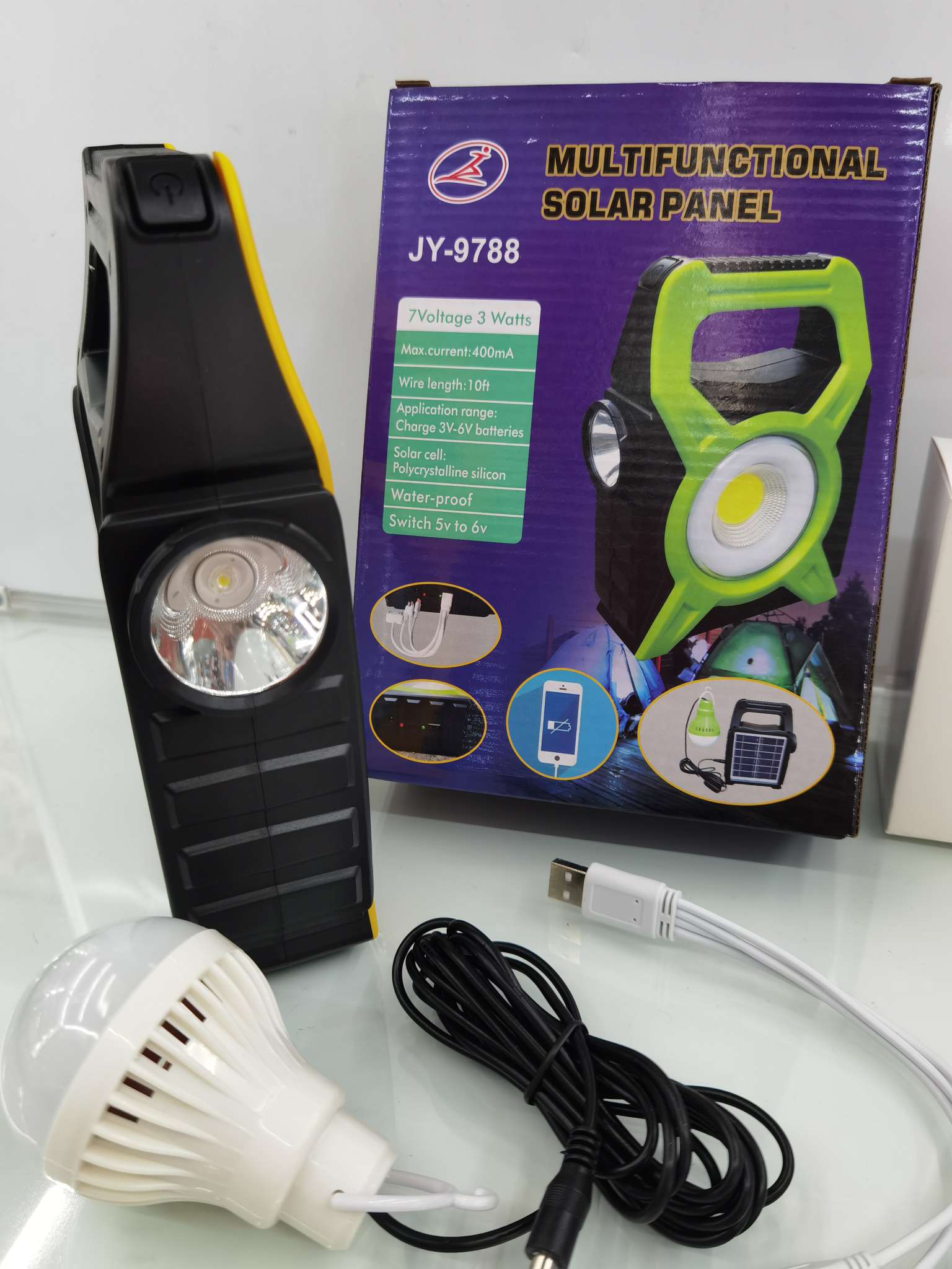 LED solar charging lamp Application Scenario